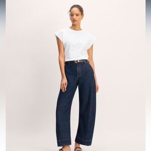 Barrel leg summer Jean